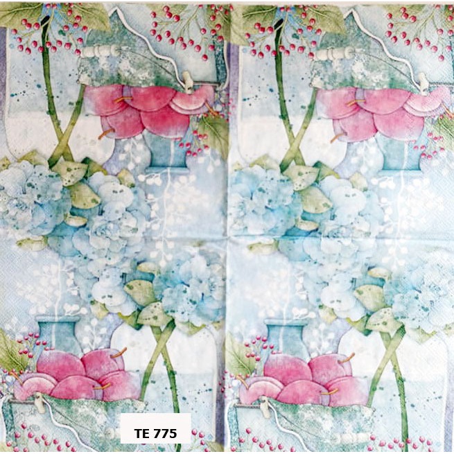 TISU NAPKIN DECOUPAGE EROPAH 33X33 CM TE 775 TTS