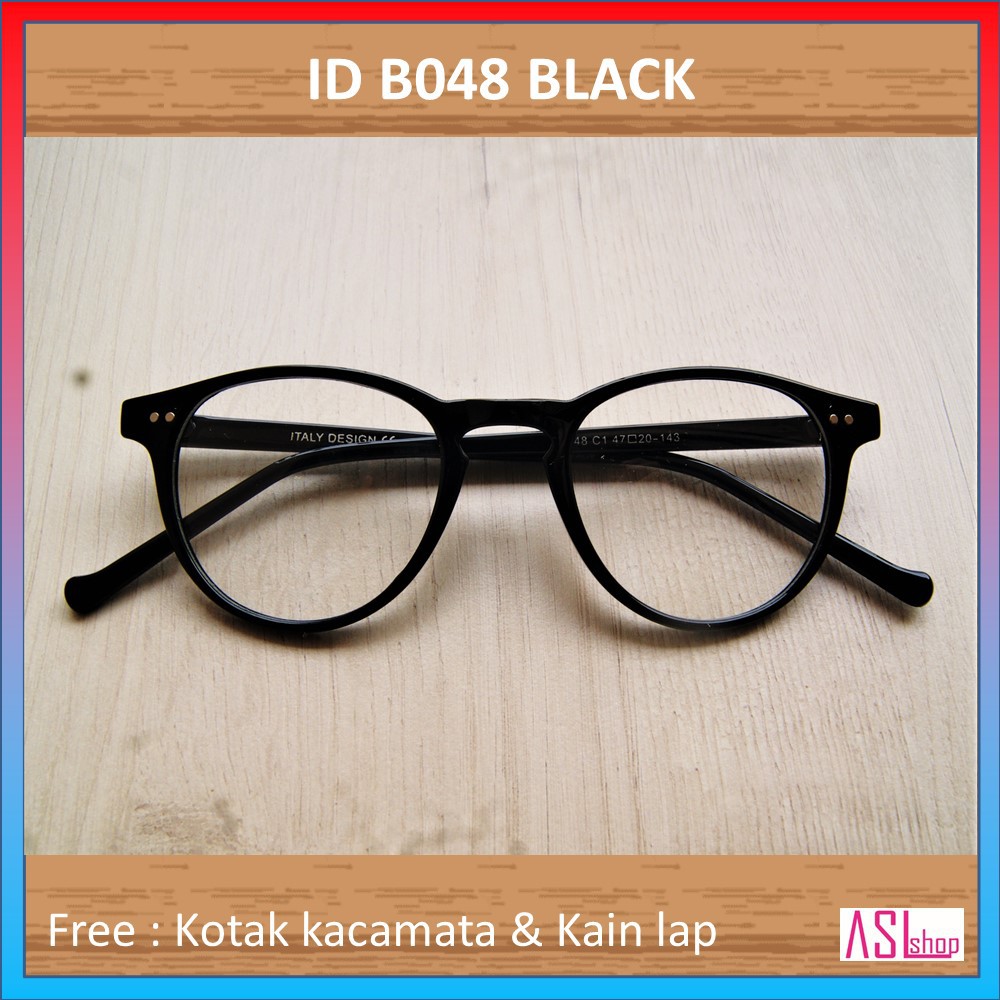 FRAME DAN KACAMATA MINUS KOREA (KODE : ID B048)