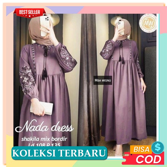 Gamis Remaja Panjang Butik Kekinian Simple Ori Terlaris L2N9 Ceruty Big Size Daily Bahan Katun Mewah Wanita Korean Style Dress Termewah Branded Terbaik Terbaru 2022 Cewek Promo Syari Casual Modern Floral Jumbo Muslim Hit Baju Gamis Syari Kondangan Dre