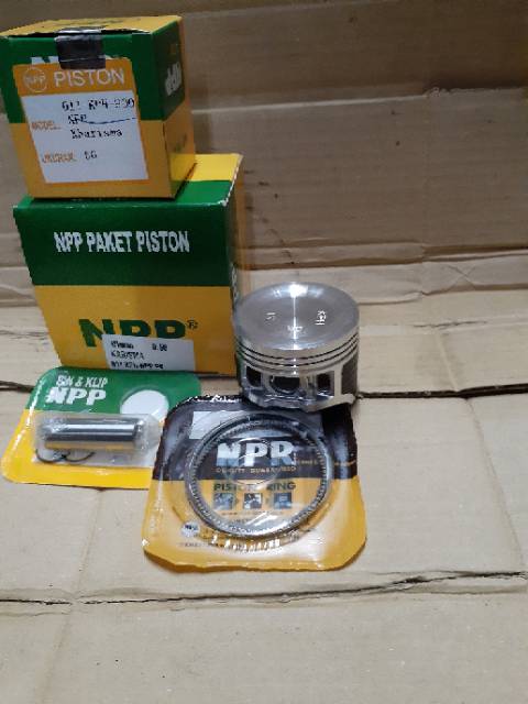 Piston kit karisma.supra x 125 oversize 50 npp