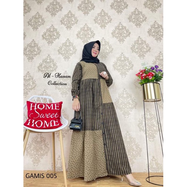 Gamis Katun Linen