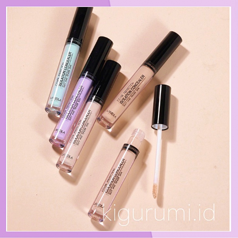 LAMEILA Isolation Concealer Liquid Silky Cover Berfungsi Menutupi Bekas Jerawat Yang Menghitam LA154