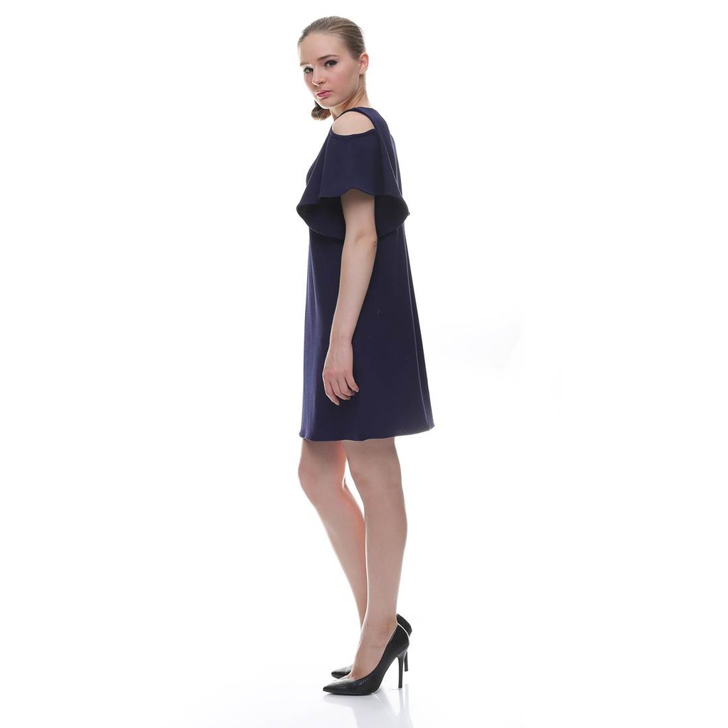 Voerin Everly Dress Navy