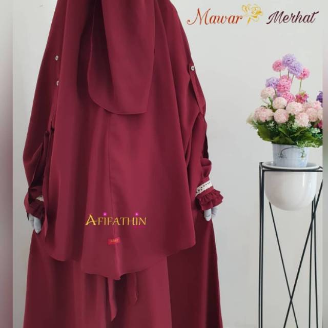 Jilbab Mawar by Afifathin
