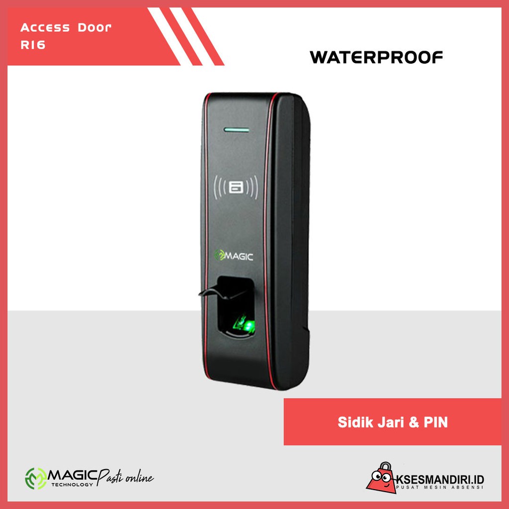 Fingeprint Mesin Absensi Access Magic R16 Water Proof Sama Seperti F16