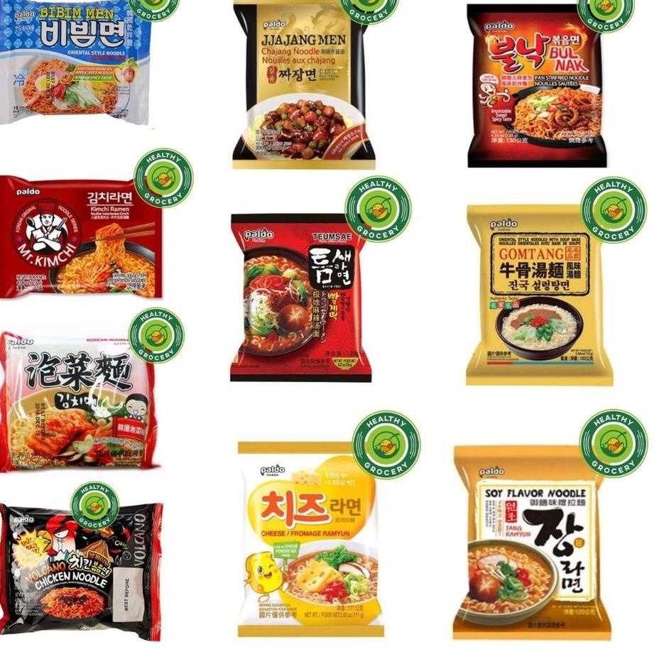 

〈〈MEGA SALE〉〉 Paldo Ramyun Korea Jjajangmen Jjangmyeon Bulnak Bimbimen Mr Kimchi Teumsae Seafood Vol