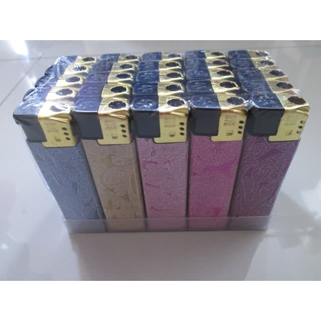 Korek Api Gas Pemantik Rokok Batik Bagus Unik Keren Elegan Api Bara