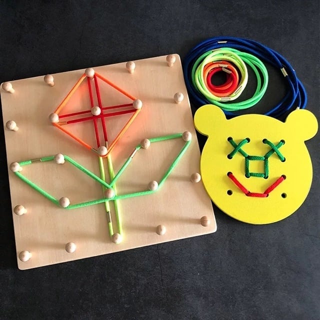 

(STR45) Geoboard Lacing keren