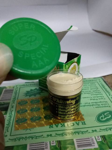 CREAM SP HIJAU POT AAA SUPER LUSINAN