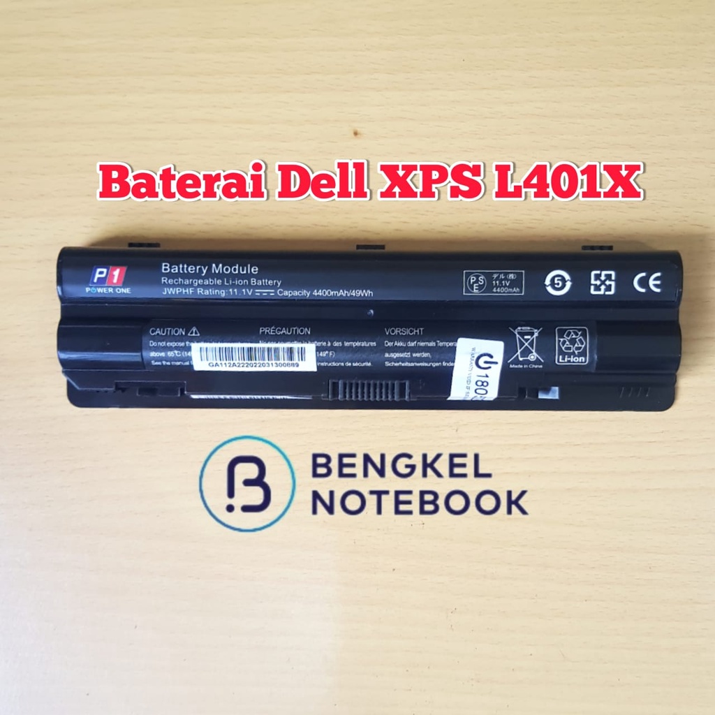 Baterai Dell XPS 14 L401X 15 L501X 17 L701X L702X L502X OEM 312-1123 J70W7 JWPHF Original