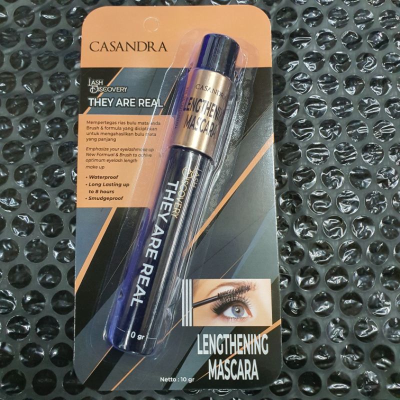 Mascara Casandra Lengthening (mempertebal &amp; memperpanjang (10gr)