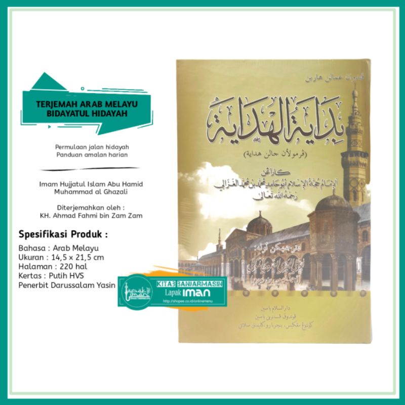 Terjemah Bidayatul Hidayah Imam al Ghazali Arab Melayu