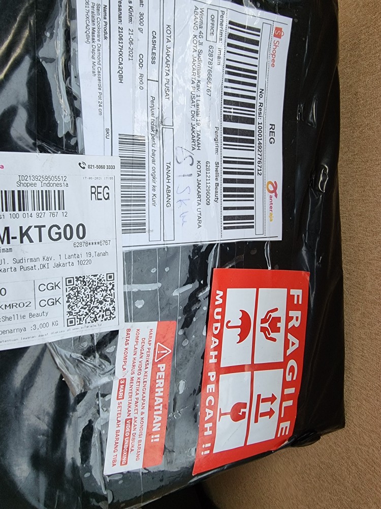 Stein Cookware Diamond Casserole Pot 24 Cm Peralatan Masak Dapur Murah