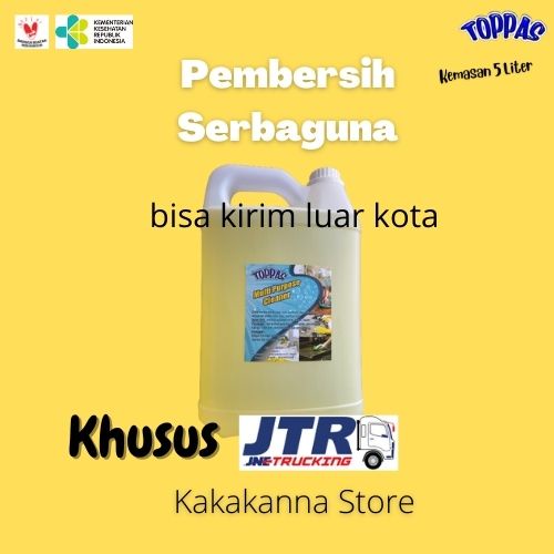 Pembersih Serbaguna 5 Liter Multipurpose Cleaner 5 Liter Toppas Bisa Kirim Luar Kota