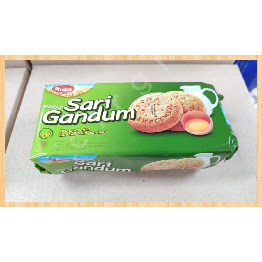 

ROMA SARI GANDUM BISKUIT 240GR