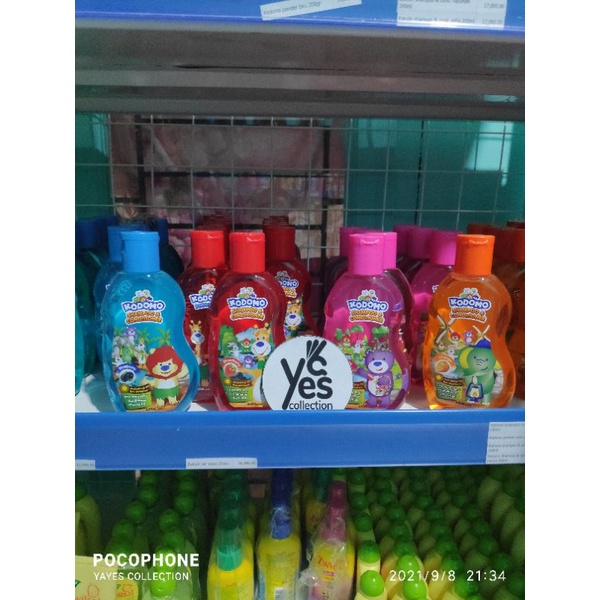 Kodomo shampoo and conditoner 200 ml baby anak orange stroberi sampo bodywash wash blueberry cerry