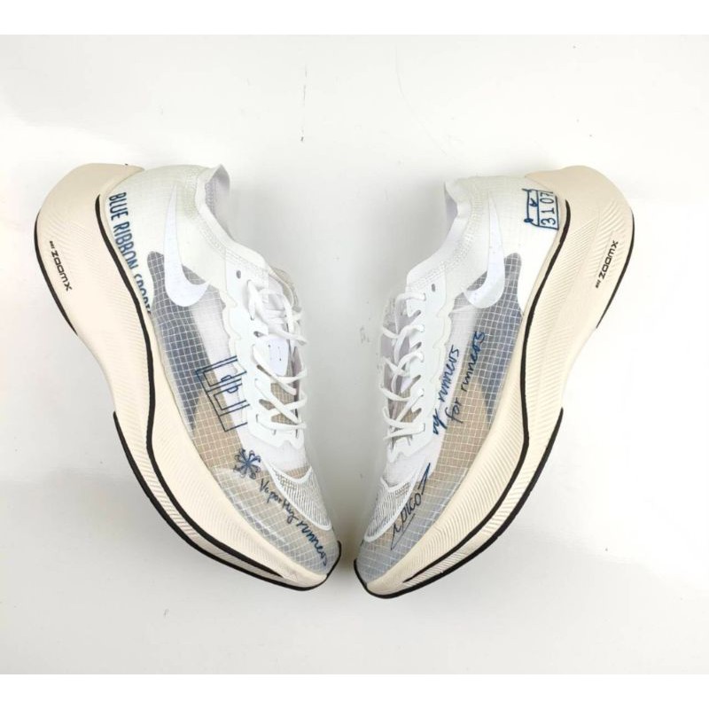 sepatu Nike zoomx vaporfly next blue ribbon premium