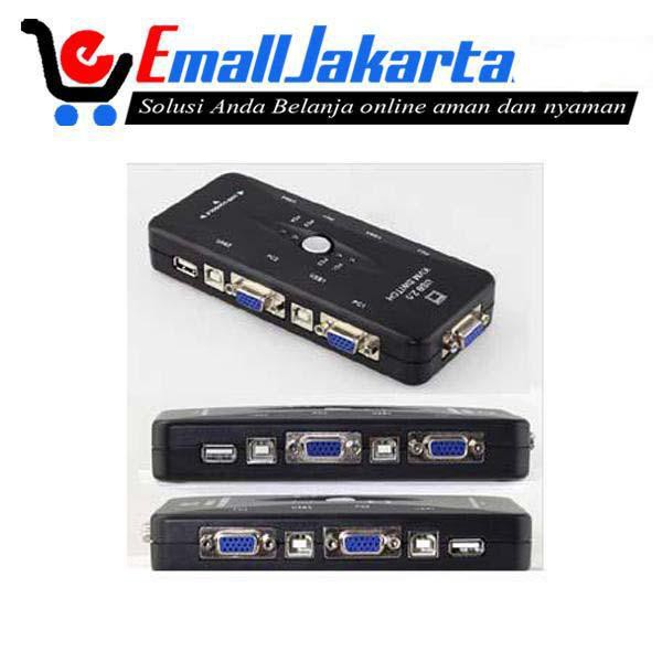 KVM Switch 1-4 MANUAL USB