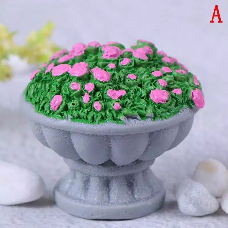 Special Promo Miniatur Pot Bunga Miniatur Tanaman Bunga Miniatur Vas Bunga