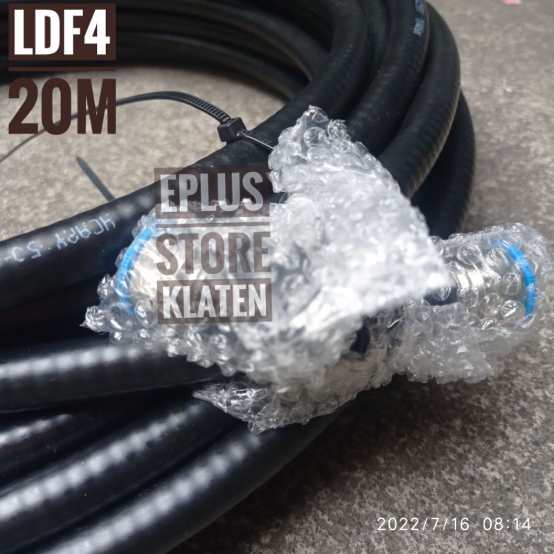 Kabel Heliax 5/8 20m jamper 5/8 20m feeder 5/8 LDF4