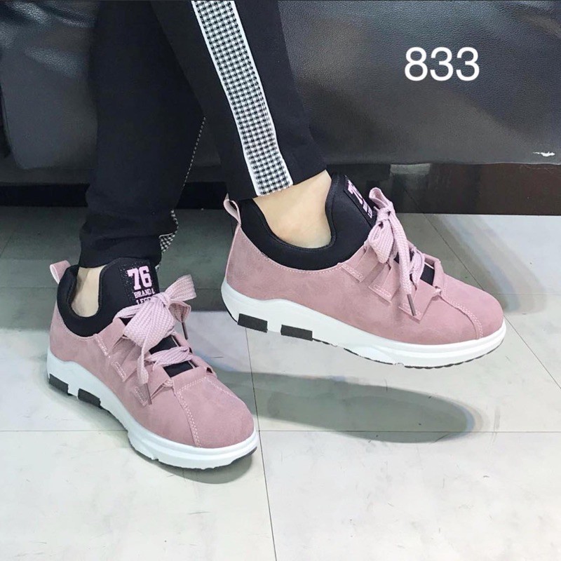 sneaker tali 833 sepatu wanita import