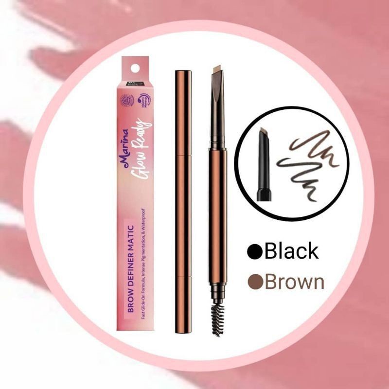 Marina Glow Ready Eye  Brow Definer Matic 0.3gr