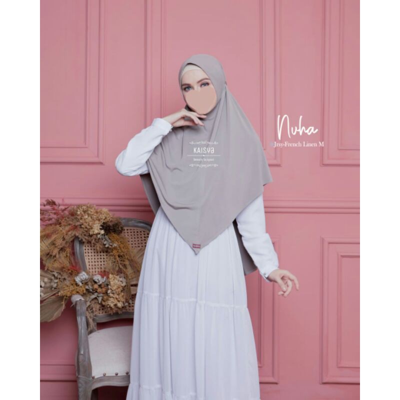 bergo nuha jersey kaisya