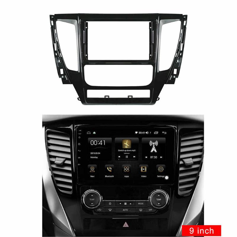 Frame Head Unit Android Pajero sport 2017-2019 Mitsubishi 9 & 10 inch