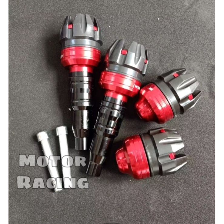 [PAKET] JALU KNALPOT PLUS JALU AS RODA DEPAN NMAX , AEROX , PCX , VARIO DLL