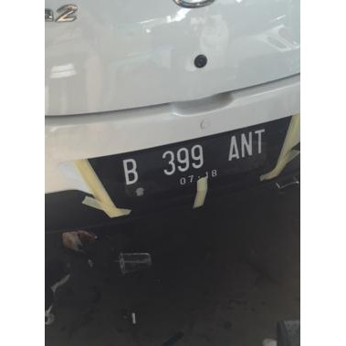 MURAH Plat Nomor Akrilik Cembung / Plat Akrilik Mobil HEMAT