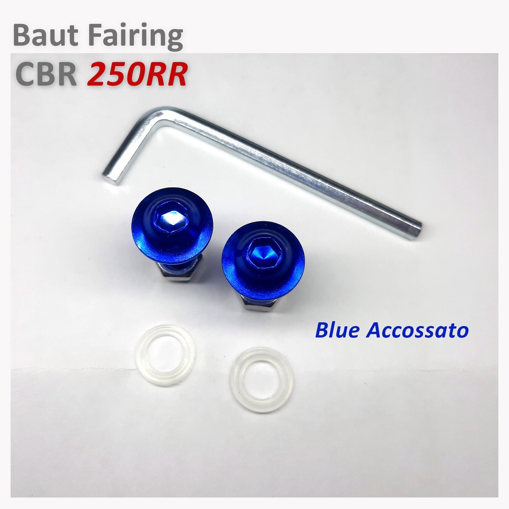 Baut Fairing CBR250RR Blue - Baut Body Fairing CBR 150R - Baut Fairing CBR 150 Facelift - Baut Body 