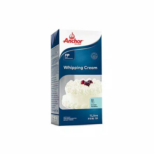 

Anchor whipping cream 1 liter