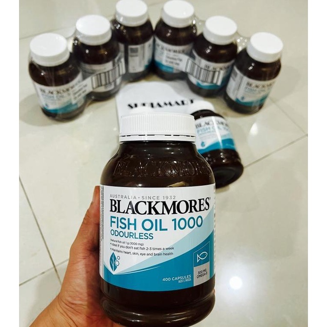 blackmores fish oil 1000 odourless 400 Lc