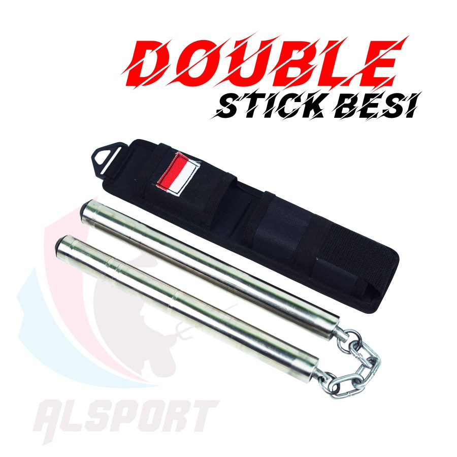 Double Stick BESI - DOUBLE STICK Sambung Besi Stainless - TONGKAT SAMBUNG BESI - STICK SAMBUNG - Dou