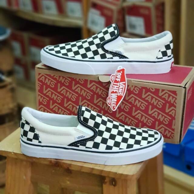 Vans Slip On Checkerboard BNIB Resmi💯