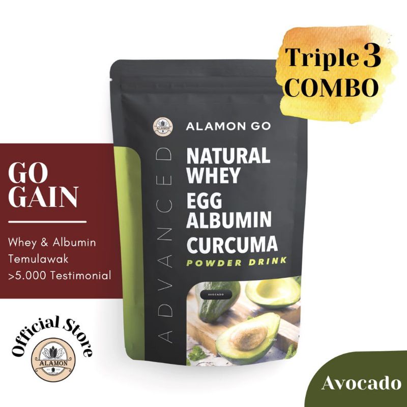 

Alamond Susu Rasa Avocado Penggemuk dan Penambah Berat Badan / Penambah Nafsu Makan