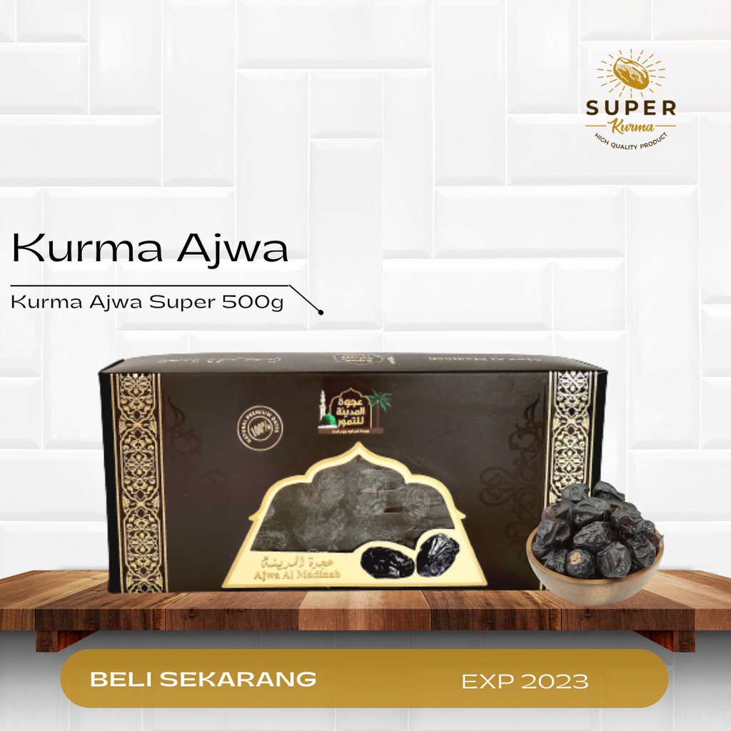 Jual Kurma Ajwa Al Madinah Kualitas Super Gr Asli Madinah Shopee Indonesia