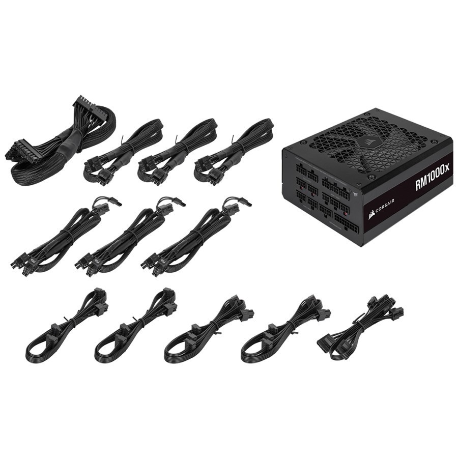 CORSAIR RM1000X 1000WATT 80+ GOLD PSU POWER SUPPLY RM 1000X