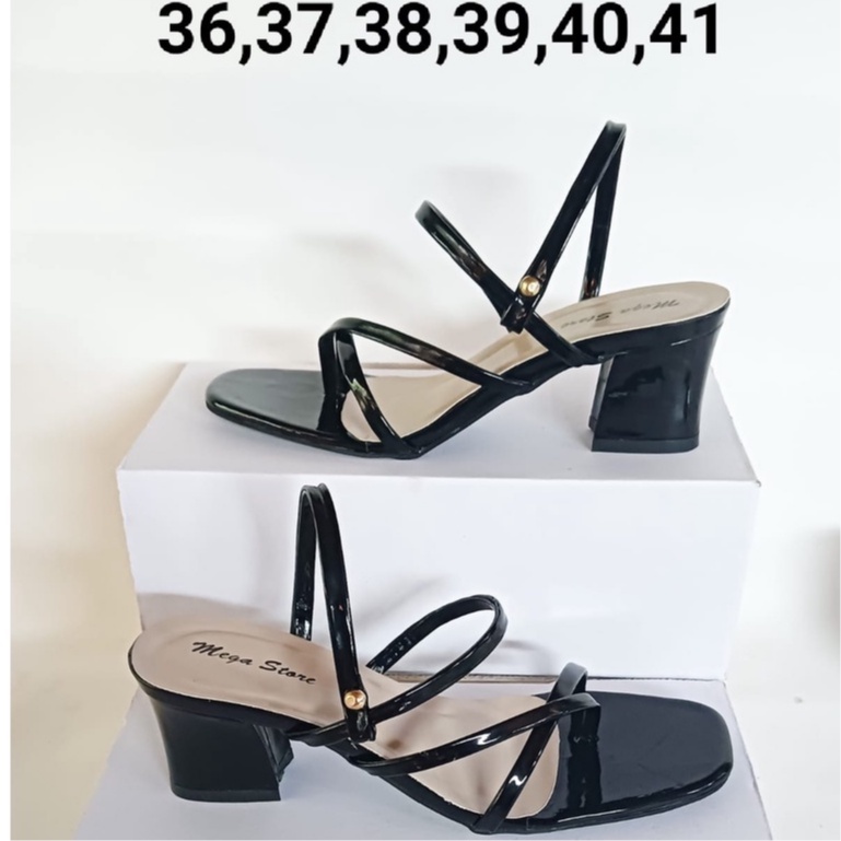 Sandal Wanita High Heels / Sendal Wanita Dewasa / Sendal Hak Tahu 5 Cm DN 01