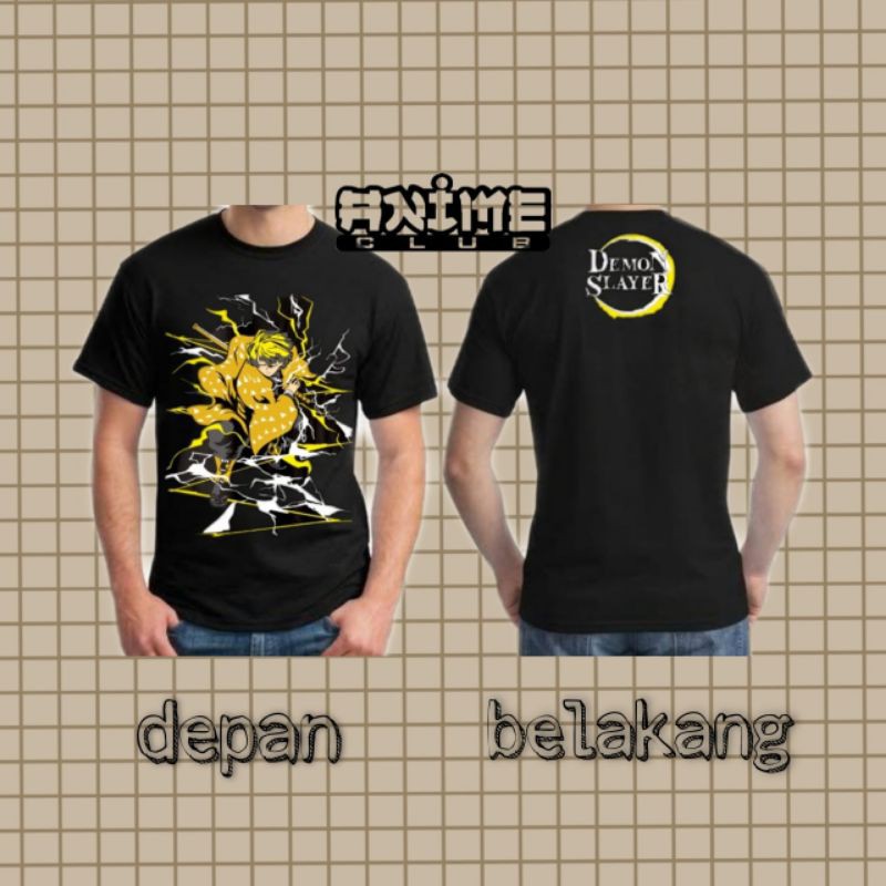 Baju Anime - Zenitsu Agatsuma (Demon Slayer)