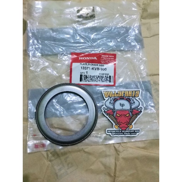 13371-KVB-900 plat tutup kruk as saringan oli honda VARIO 110 KARBU CARBU CW VARIO 110 TECHNO krek a