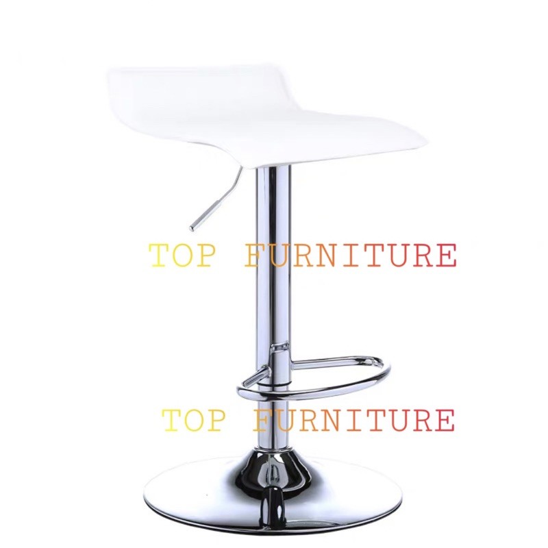 kursi bar kursi barstool kursi minibar kursi minimalis kursi hidrolik kursi cafe kursi makan kursi-PUTIH