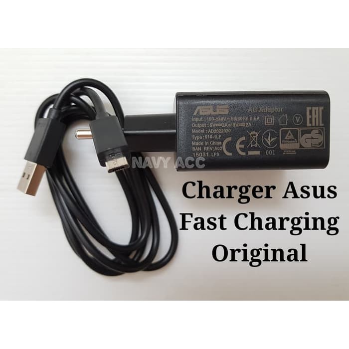 NA Charger Asus Fast Charging Original - Charger Asus Zenfone 2 Original