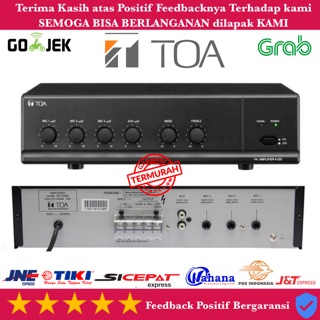 amplifier toa 4 speaker
