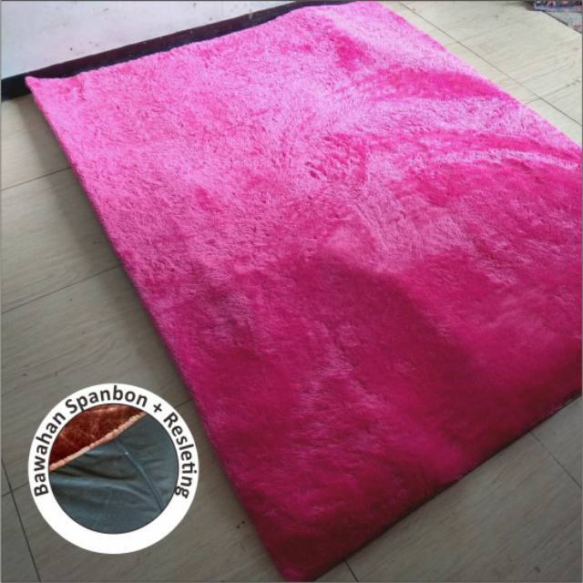 Karpet Bulu Rasfur Uk 150x100x2.5cm