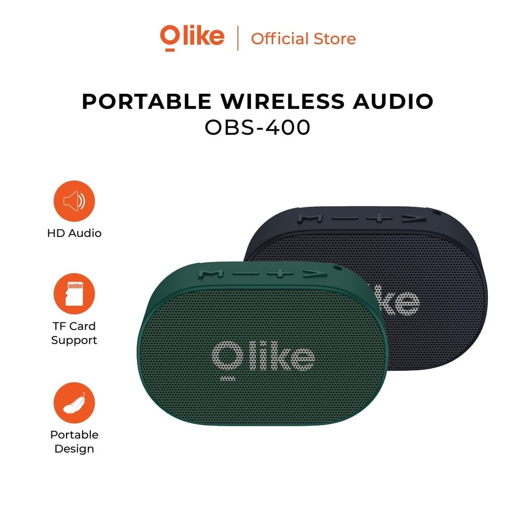 C_  Speaker Bluetooth Portable Wireless OLIKE OBS 400 Garansi Resmi Oppo 100% ORIGINAL