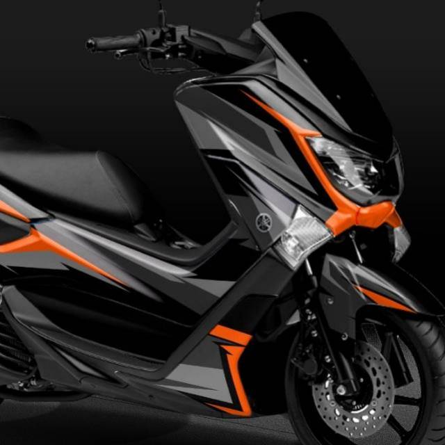Decal nmax simple fullbody glossy doff