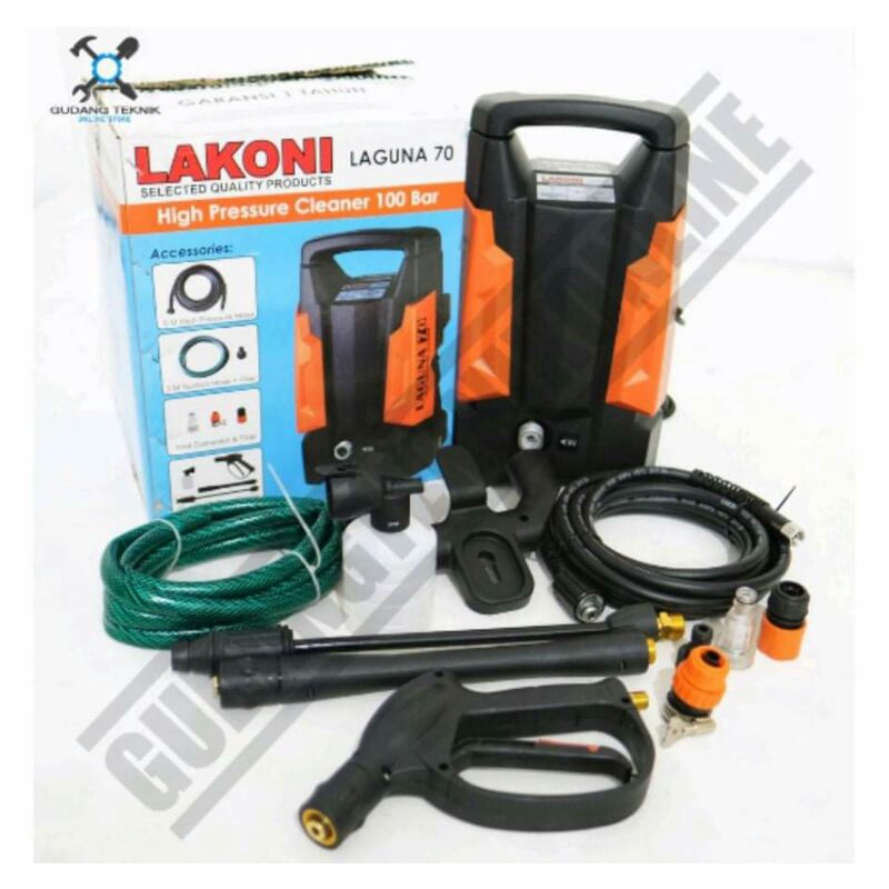 ALAT MESIN CUCI STEAM MOTOR MOBIL JET CLEANER LAKONI LAGUNA 70 murah dan berkualitas