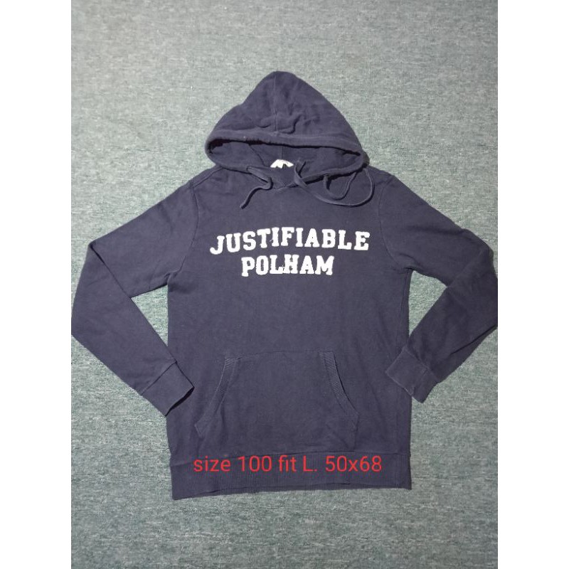 jaket Hoodie second original branded polham / hoodie bekas preloved polham. bukan,dickies,pancoat