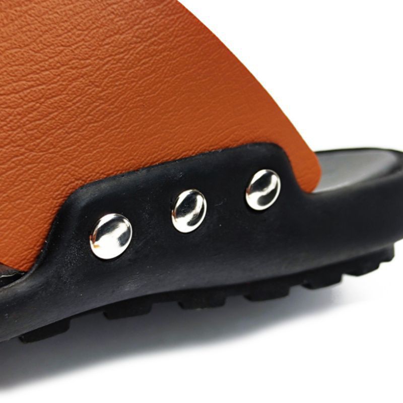Sandal Pria Import Model Japit Simpel/Sendal Kulit Pria Terbaru 01